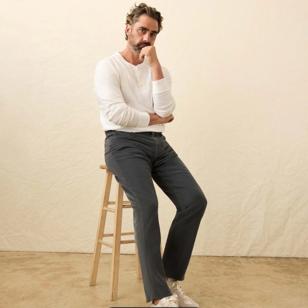 Faherty | Steel River Corduroy Pants Sz 36